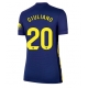 Atletico Madrid Giuliano Simeone #20 Replike Gostujuci Dres za Ženska 2025-26 Kratak Rukav